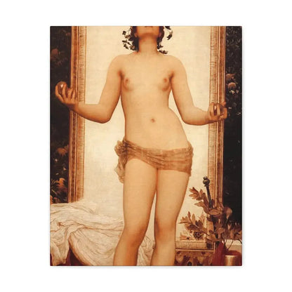 Lord Frederick Leighton (1830-1896) The Antique Juggling Girl - Canvas Wall Art - The Sticker Space