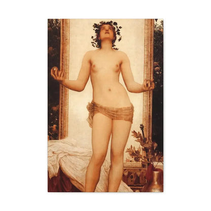 Lord Frederick Leighton (1830-1896) The Antique Juggling Girl - Canvas Wall Art - The Sticker Space
