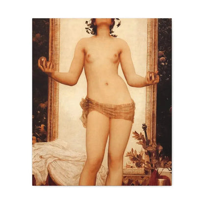 Lord Frederick Leighton (1830-1896) The Antique Juggling Girl - Canvas Wall Art - The Sticker Space