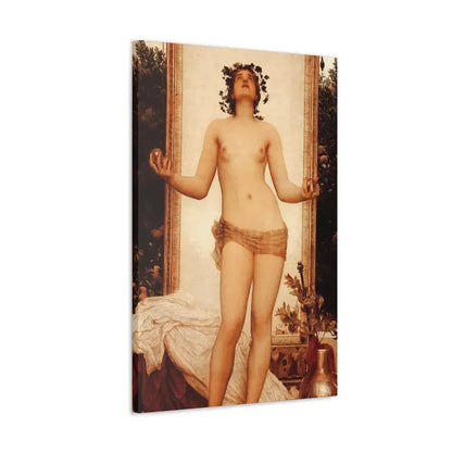 Lord Frederick Leighton (1830-1896) The Antique Juggling Girl - Canvas Wall Art - The Sticker Space