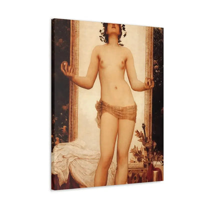 Lord Frederick Leighton (1830-1896) The Antique Juggling Girl - Canvas Wall Art - The Sticker Space