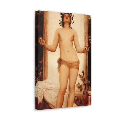 Lord Frederick Leighton (1830-1896) The Antique Juggling Girl - Canvas Wall Art - The Sticker Space