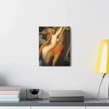 Lord Frederick Leighton (1830-1896) The Fisherman and the Syren c1856-c1858 - Canvas Wall Art - The Sticker Space