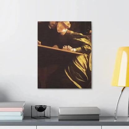 Lord Frederick Leighton (1830-1896) The Painter's Honeymoon c1864 - Canvas Wall Art - The Sticker Space