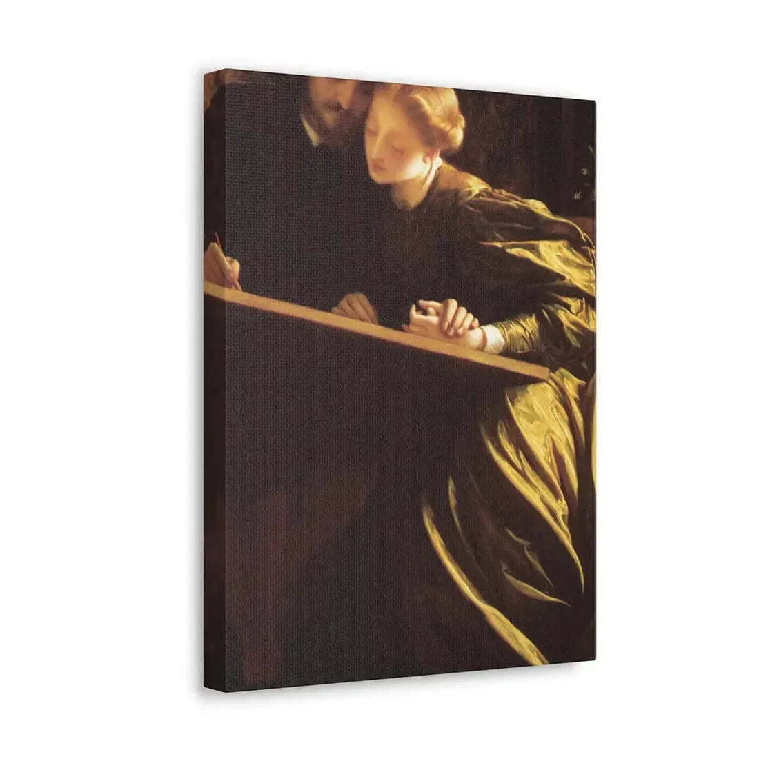 Lord Frederick Leighton (1830-1896) The Painter's Honeymoon c1864 - Canvas Wall Art - The Sticker Space