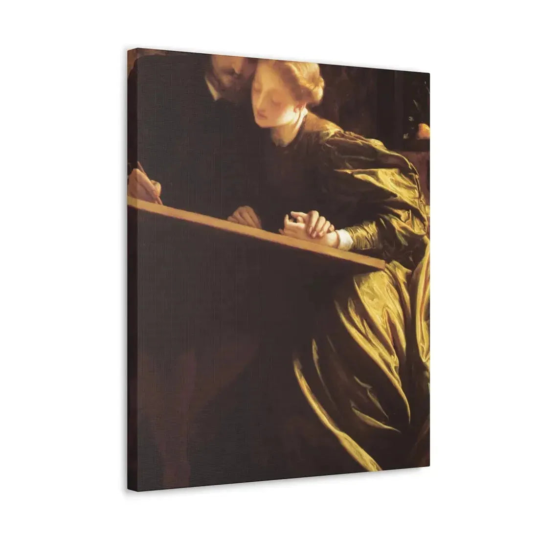 Lord Frederick Leighton (1830-1896) The Painter's Honeymoon c1864 - Canvas Wall Art - The Sticker Space