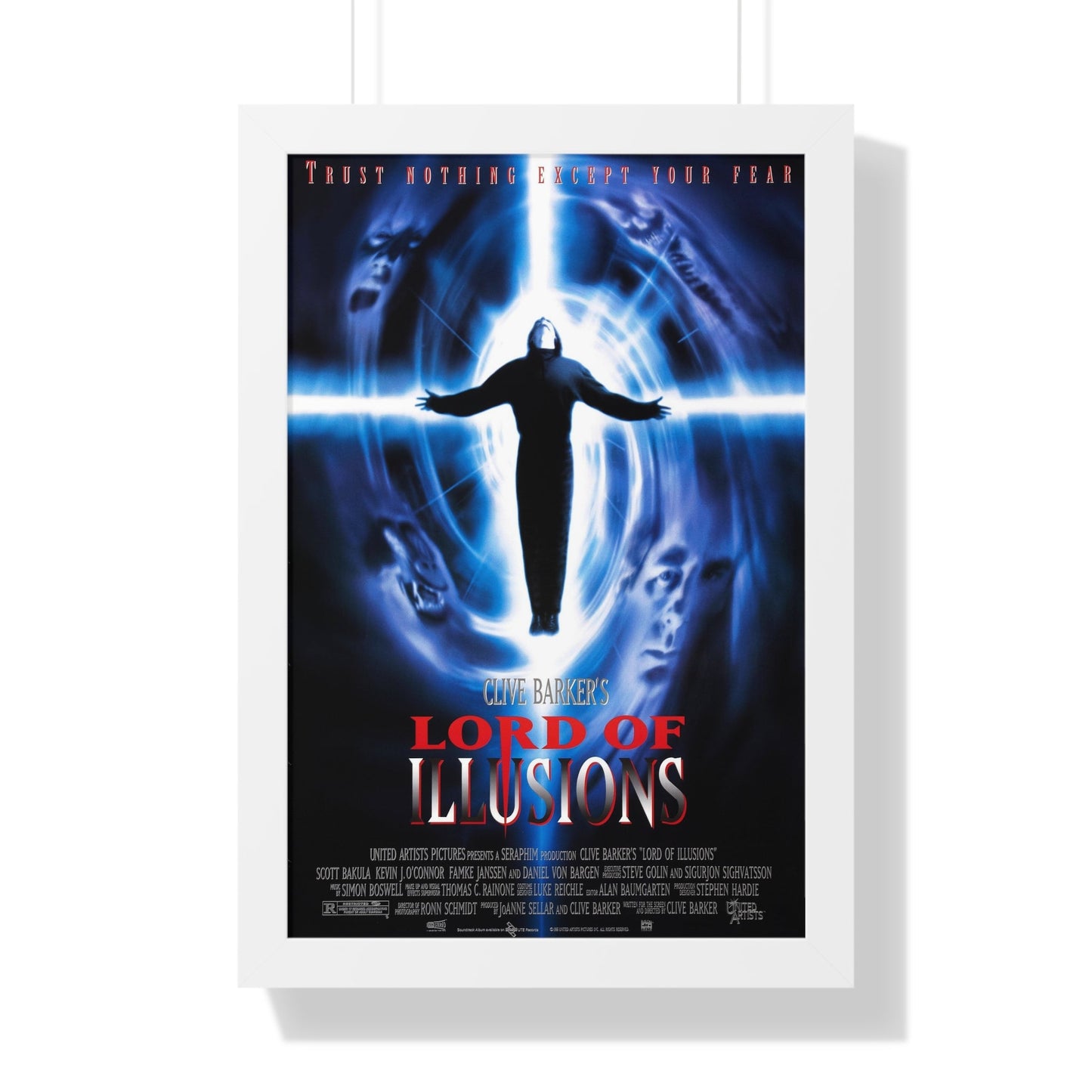 LORD OF ILLUSIONS 1995 - Framed Movie Poster-16″ x 24″-The Sticker Space