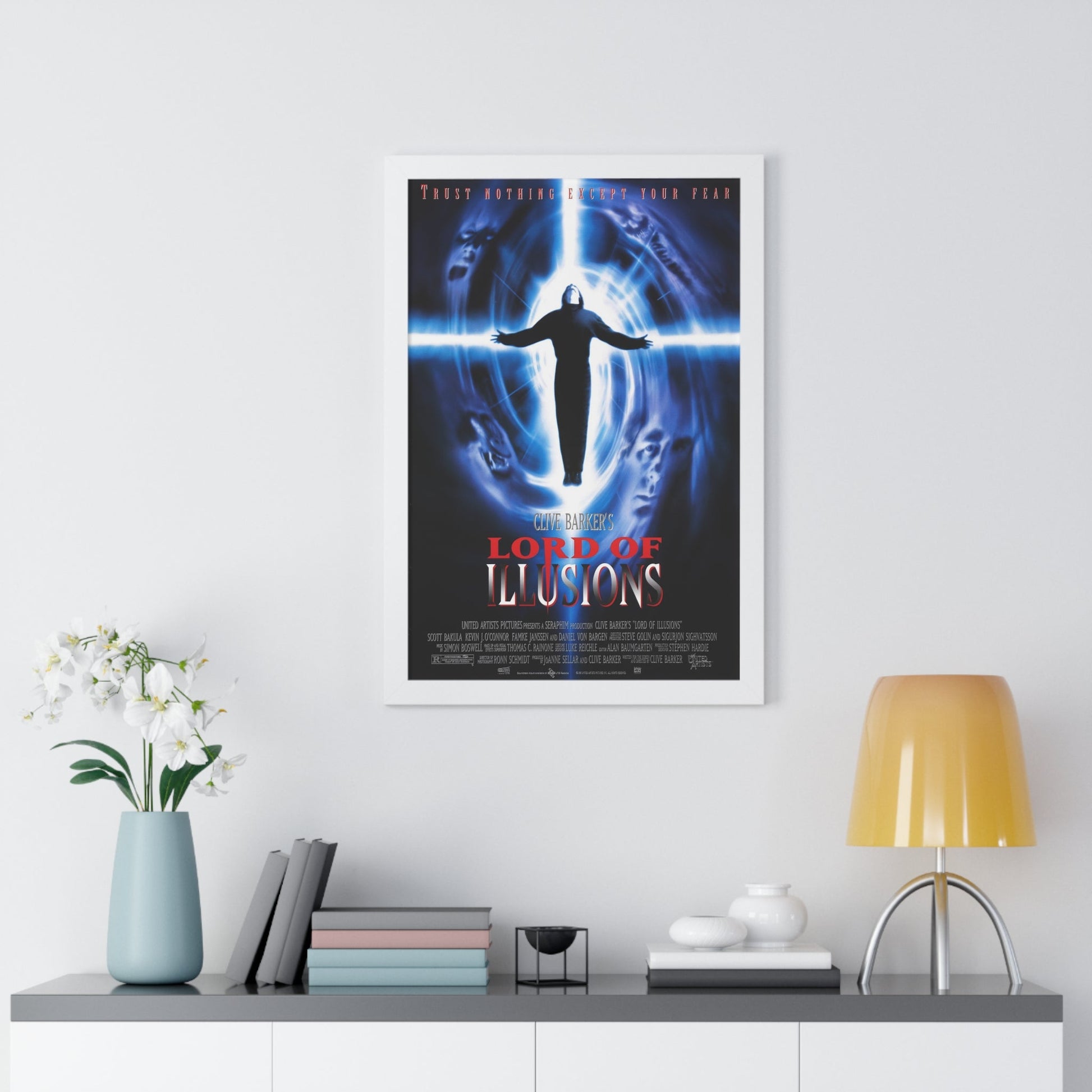 LORD OF ILLUSIONS 1995 - Framed Movie Poster-The Sticker Space