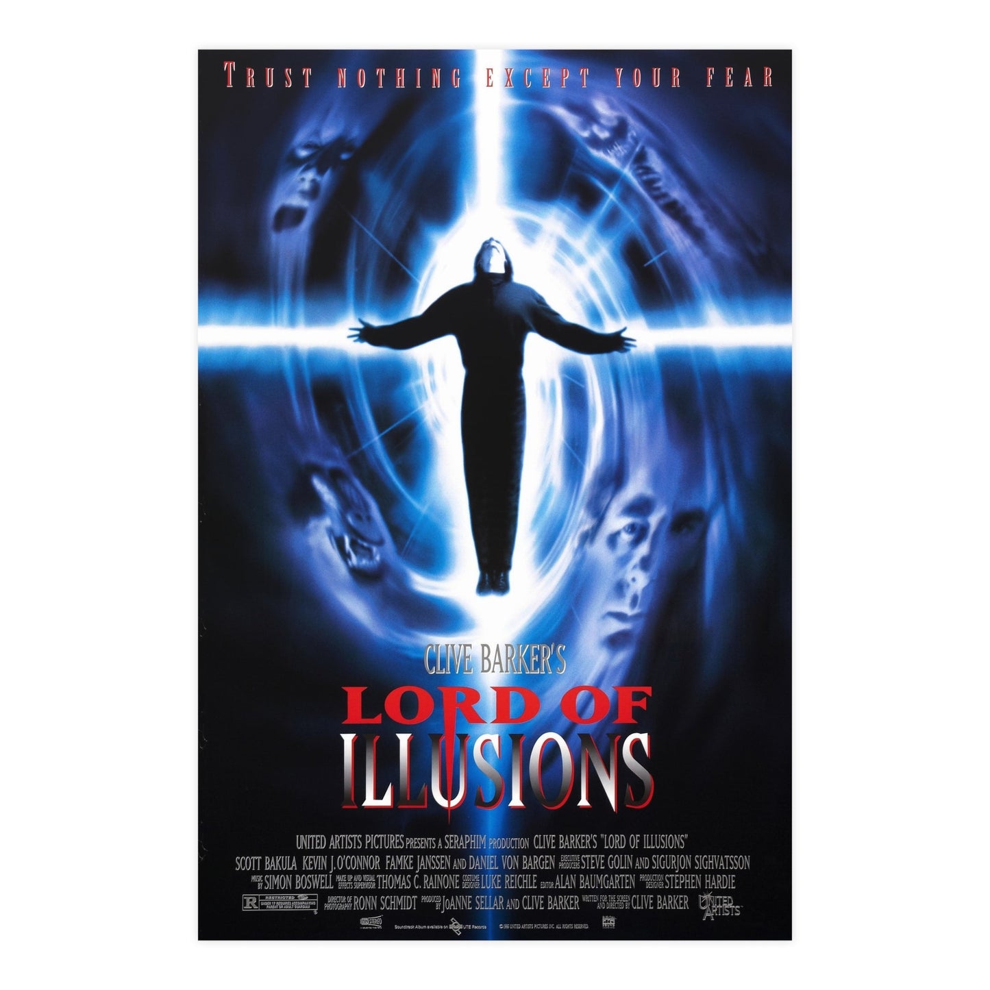 LORD OF ILLUSIONS 1995 - Paper Movie Poster-24″ x 36″ (Vertical)-The Sticker Space