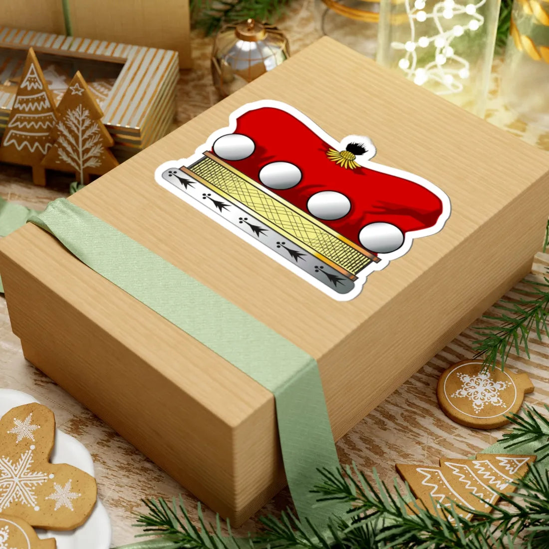 Lord red (United Kingdom) (Coat of Arms) STICKER Vinyl Kiss-Cut Decal - The Sticker Space