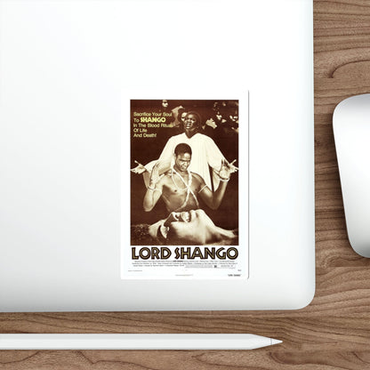 LORD SHANGO 1975 Movie Poster STICKER Vinyl Die-Cut Decal-The Sticker Space