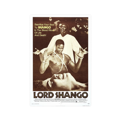 LORD SHANGO 1975 - Paper Movie Poster-12″ x 18″ (Vertical)-The Sticker Space