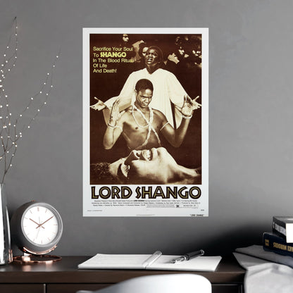 LORD SHANGO 1975 - Paper Movie Poster-The Sticker Space