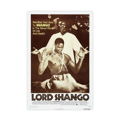 LORD SHANGO 1975 - Paper Movie Poster-16″ x 24″ (Vertical)-The Sticker Space