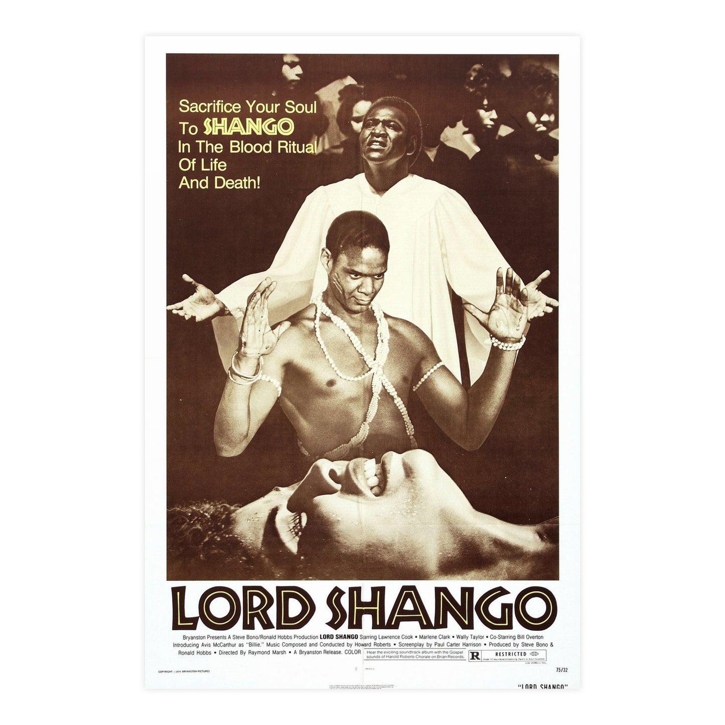 LORD SHANGO 1975 - Paper Movie Poster-24″ x 36″ (Vertical)-The Sticker Space