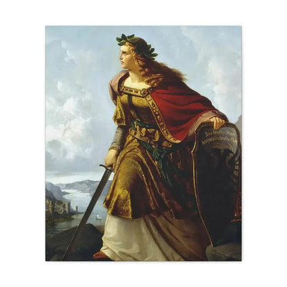 Lorenz Clasen (1812-1899) Germania - 1860 - Canvas Wall Art 20″ x 24″ 1.25" - The Sticker Space