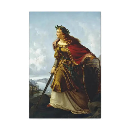 Lorenz Clasen (1812-1899) Germania - 1860 - Canvas Wall Art 20″ x 30″ 1.25" - The Sticker Space