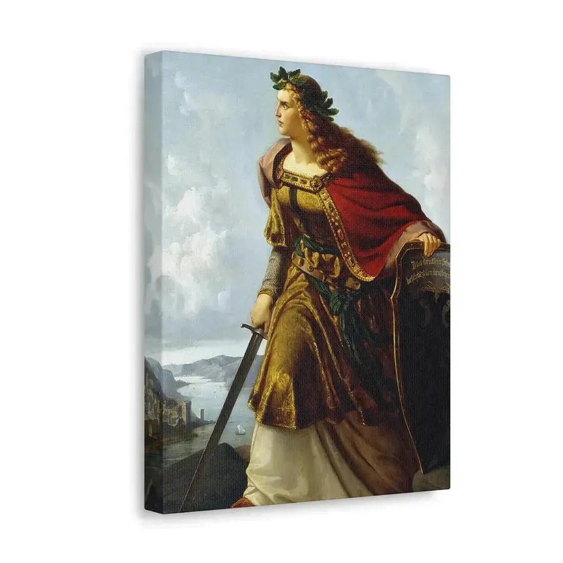 Lorenz Clasen (1812-1899) Germania - 1860 - Canvas Wall Art - The Sticker Space