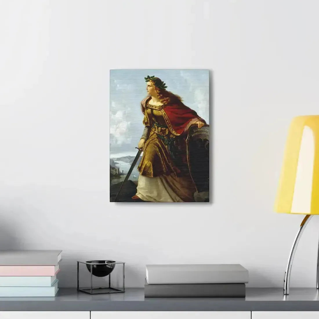 Lorenz Clasen (1812-1899) Germania - 1860 - Canvas Wall Art - The Sticker Space