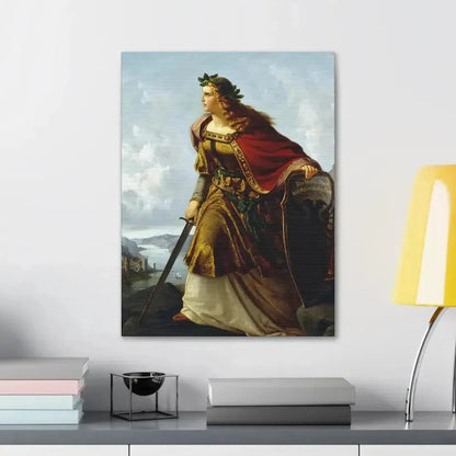 Lorenz Clasen (1812-1899) Germania - 1860 - Canvas Wall Art - The Sticker Space