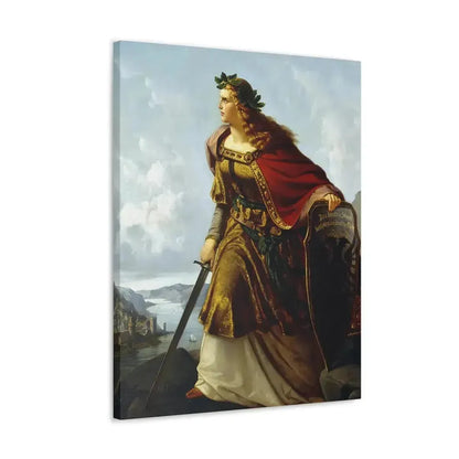 Lorenz Clasen (1812-1899) Germania - 1860 - Canvas Wall Art - The Sticker Space