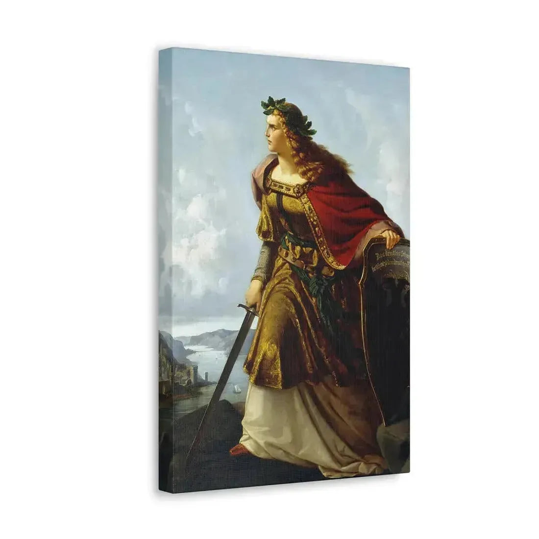 Lorenz Clasen (1812-1899) Germania - 1860 - Canvas Wall Art - The Sticker Space