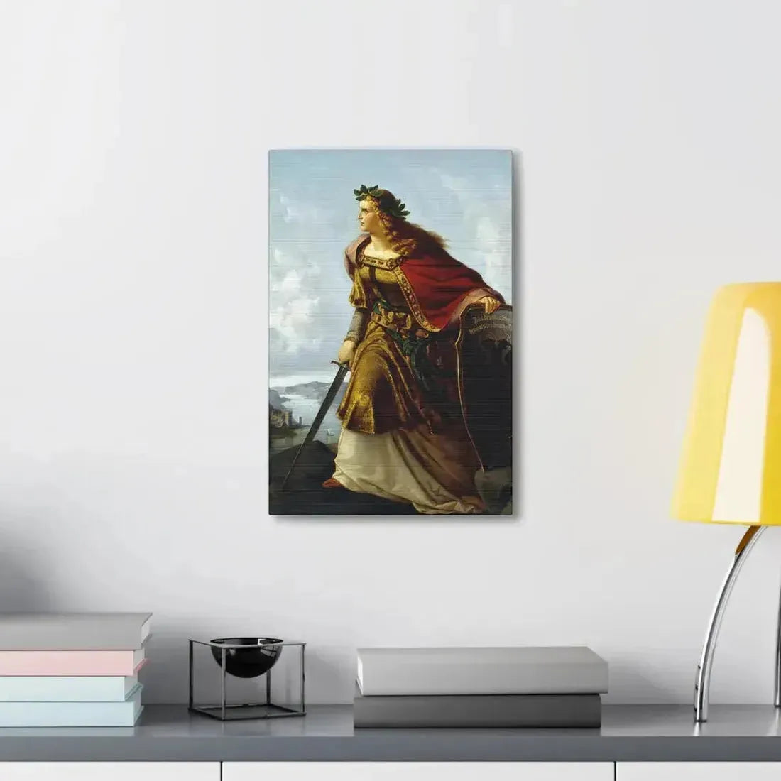 Lorenz Clasen (1812-1899) Germania - 1860 - Canvas Wall Art - The Sticker Space