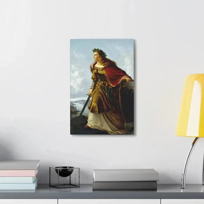 Lorenz Clasen (1812-1899) Germania - 1860 - Canvas Wall Art - The Sticker Space