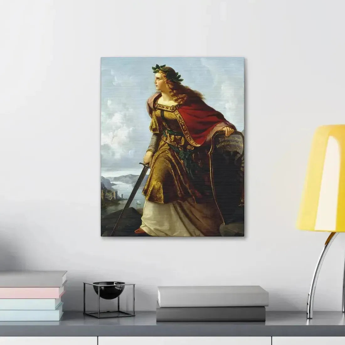 Lorenz Clasen (1812-1899) Germania - 1860 - Canvas Wall Art - The Sticker Space