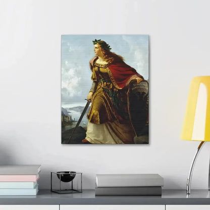 Lorenz Clasen (1812-1899) Germania - 1860 - Canvas Wall Art - The Sticker Space