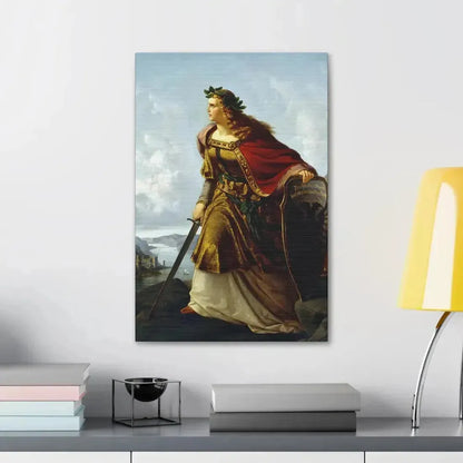 Lorenz Clasen (1812-1899) Germania - 1860 - Canvas Wall Art - The Sticker Space