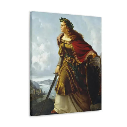 Lorenz Clasen (1812-1899) Germania - 1860 - Canvas Wall Art - The Sticker Space