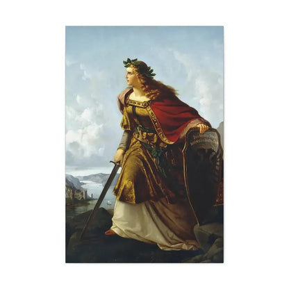 Lorenz Clasen (1812-1899) Germania - 1860 - Canvas Wall Art - The Sticker Space