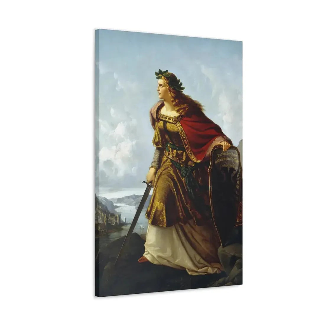 Lorenz Clasen (1812-1899) Germania - 1860 - Canvas Wall Art - The Sticker Space