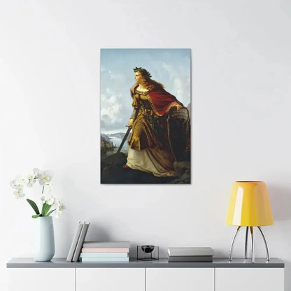 Lorenz Clasen (1812-1899) Germania - 1860 - Canvas Wall Art - The Sticker Space
