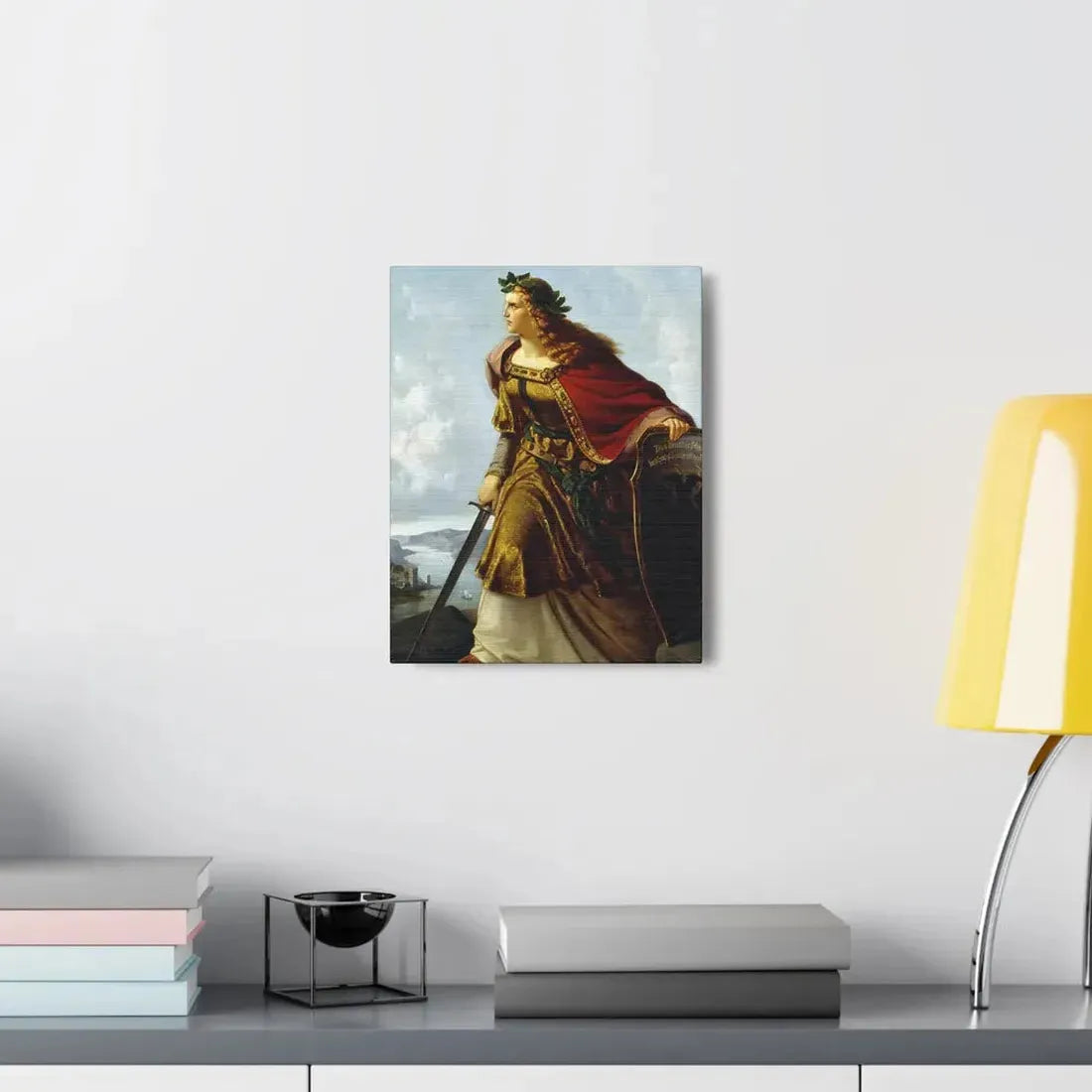 Lorenz Clasen (1812-1899) Germania - 1860 - Canvas Wall Art - The Sticker Space