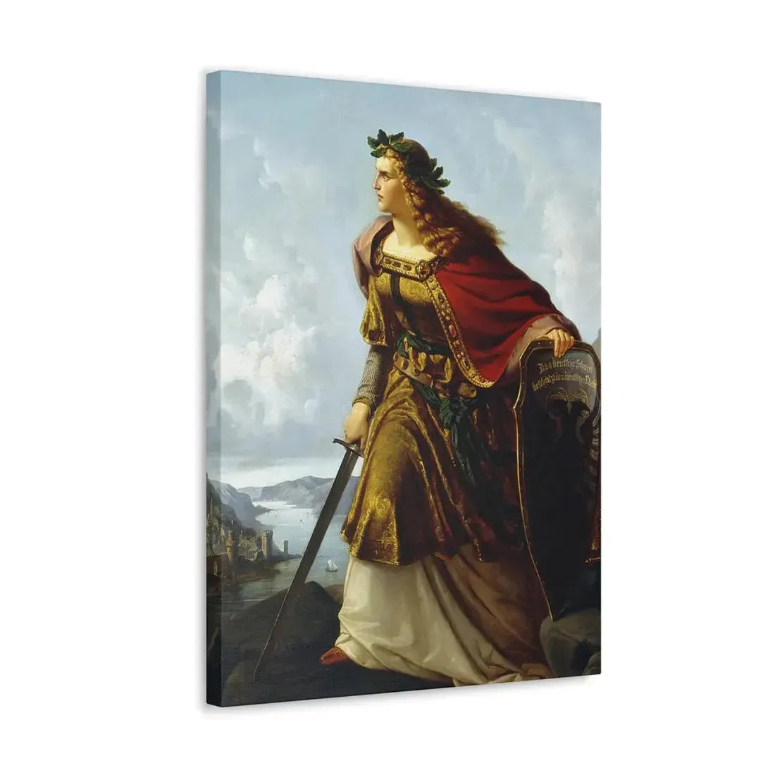 Lorenz Clasen (1812-1899) Germania - 1860 - Canvas Wall Art - The Sticker Space