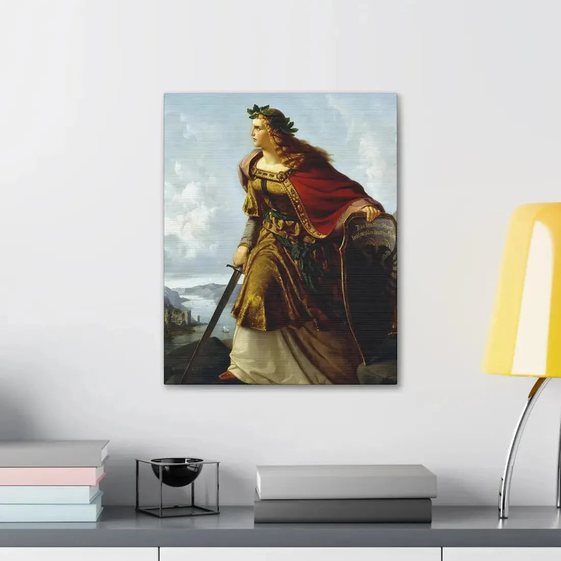 Lorenz Clasen (1812-1899) Germania - 1860 - Canvas Wall Art - The Sticker Space