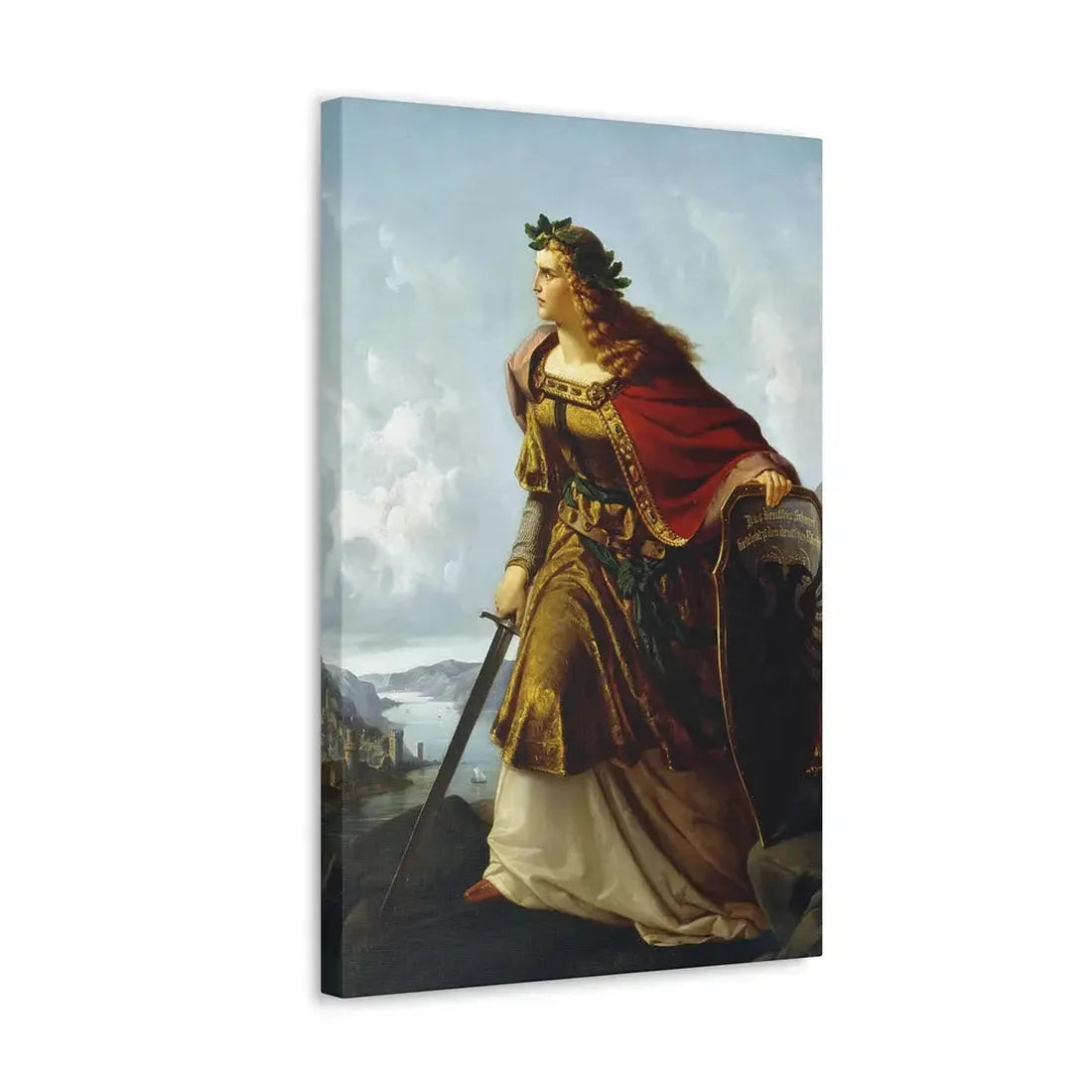 Lorenz Clasen (1812-1899) Germania - 1860 - Canvas Wall Art - The Sticker Space
