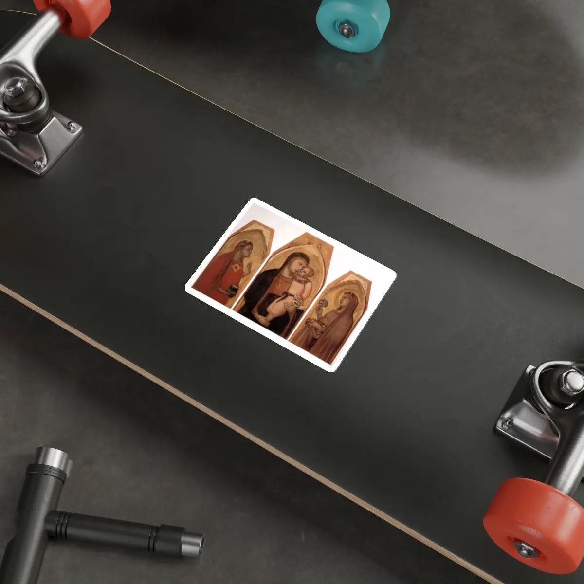 SKU:74855423607016521067 Sticker types:White Shape:Die-Cut Sizes:4" × 4"