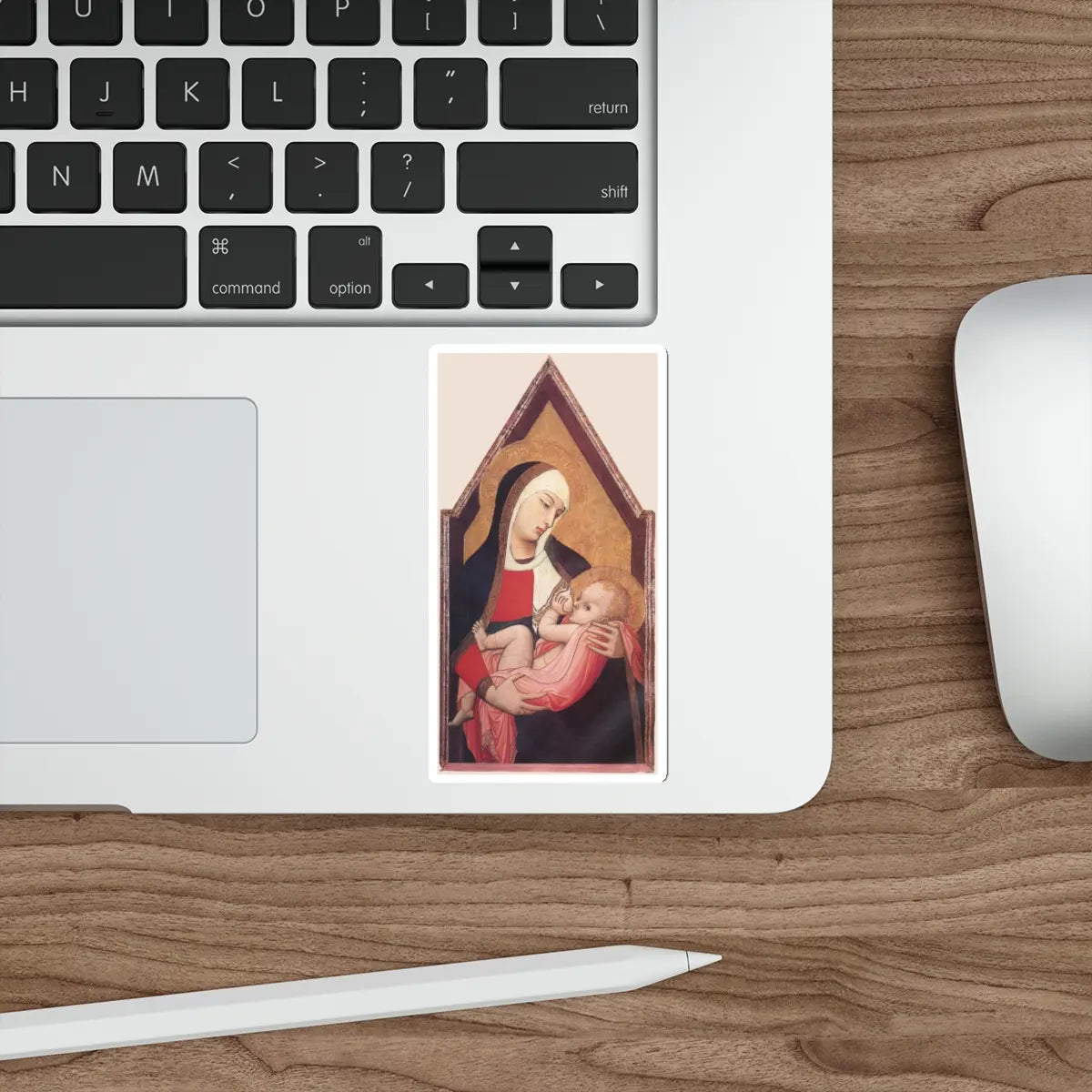 SKU:17263957049775256230 Sticker types:White Shape:Die-Cut Sizes:4" × 4"