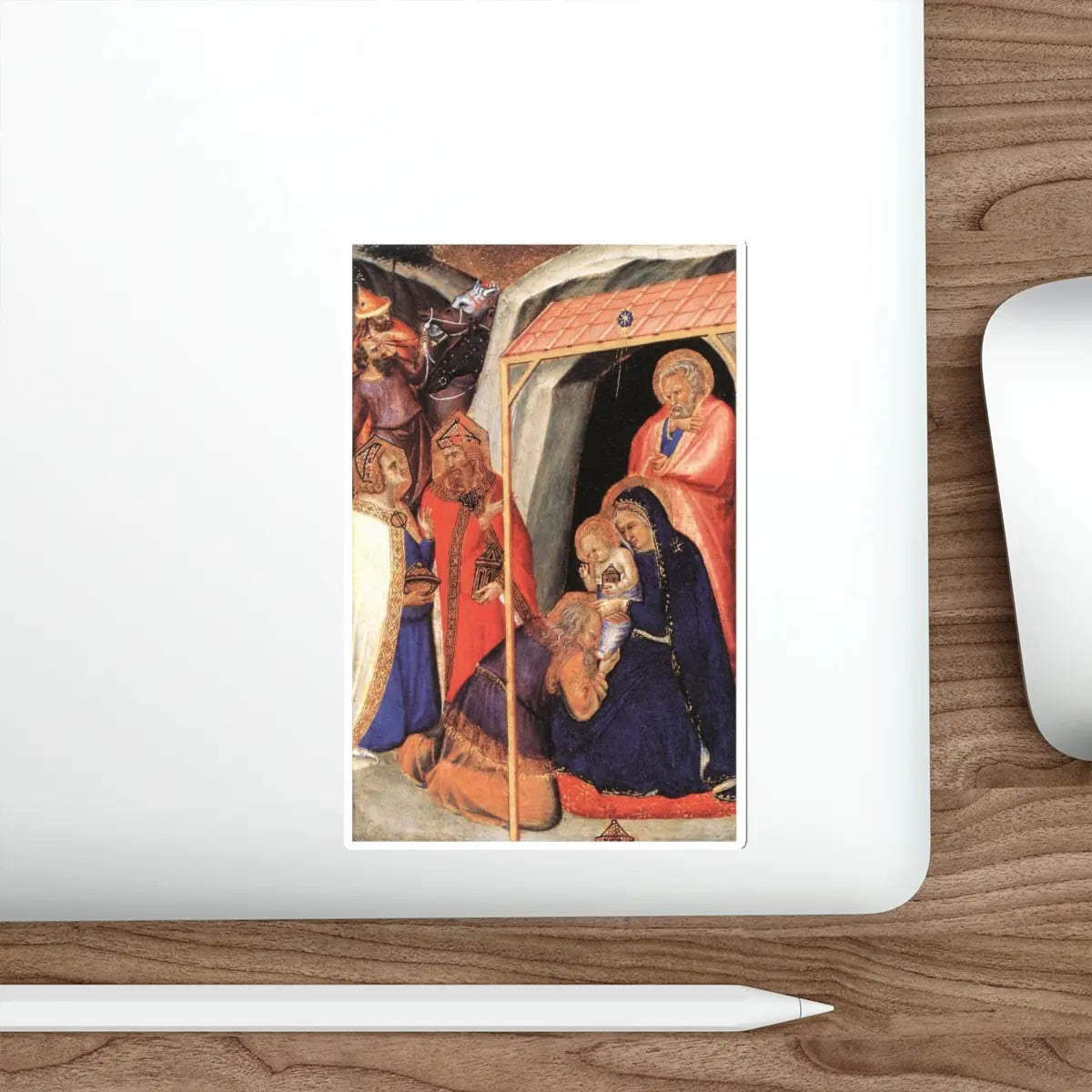 SKU:10712690938113538548 Sticker types:White Shape:Die-Cut Sizes:5" × 5"
