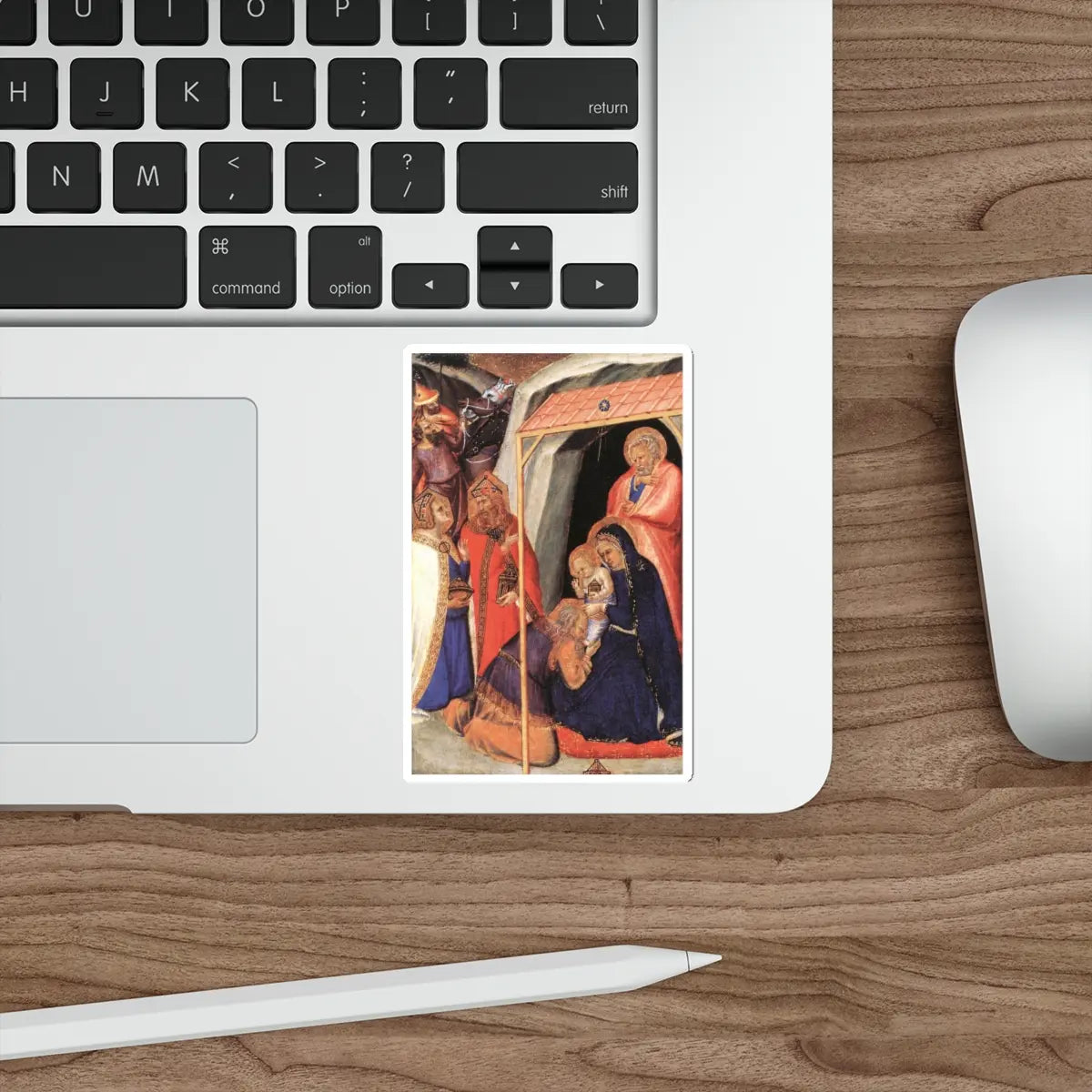 SKU:11370786706959435898 Sticker types:White Shape:Die-Cut Sizes:4" × 4"