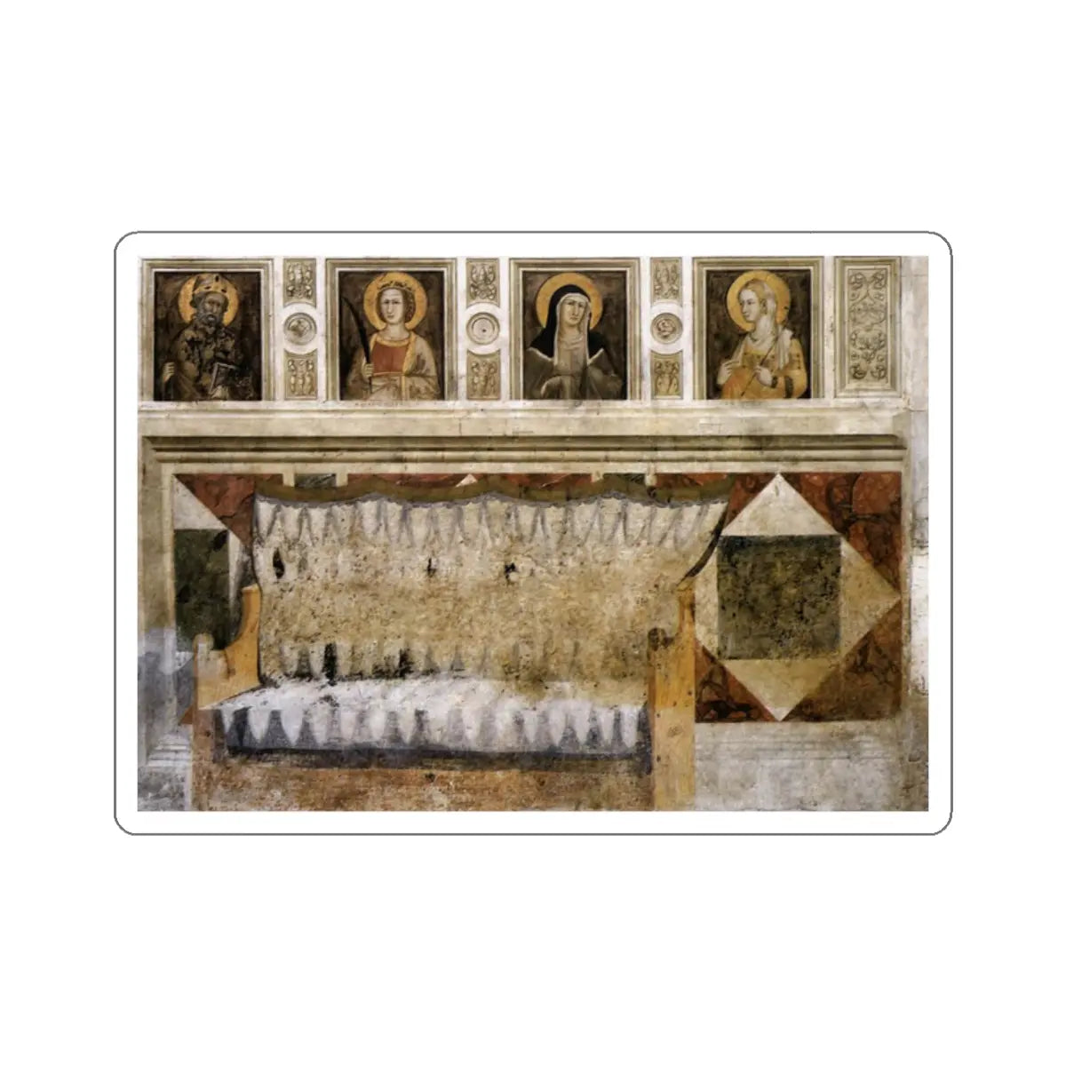 SKU:14628334891610414480 Sticker types:White Shape:Die-Cut Sizes:2" × 2"