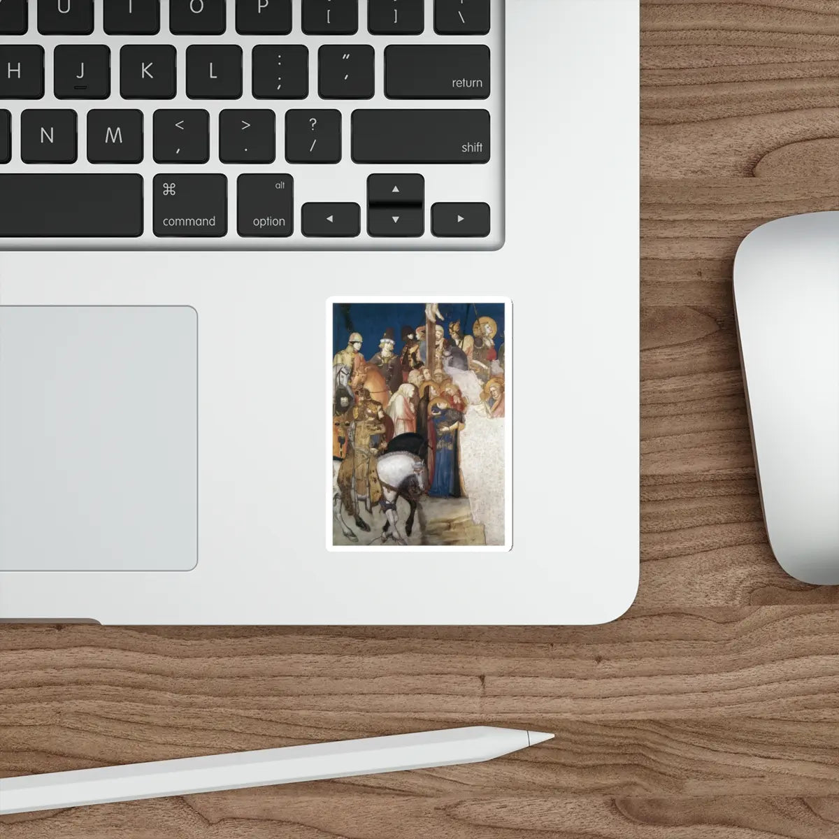 SKU:29556622300496081502 Sticker types:White Shape:Die-Cut Sizes:3" × 3"