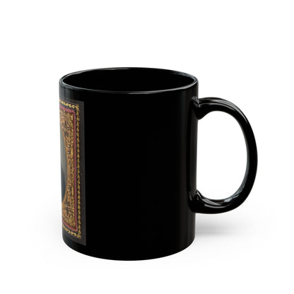 Lorenzo Hawkins Of Company I, 12th Regiment New Hampshire Volunteers (U.S. Civil War) Black Coffee Mug-The Sticker Space