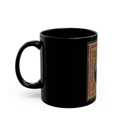 Lorenzo Hawkins Of Company I, 12th Regiment New Hampshire Volunteers (U.S. Civil War) Black Coffee Mug-The Sticker Space