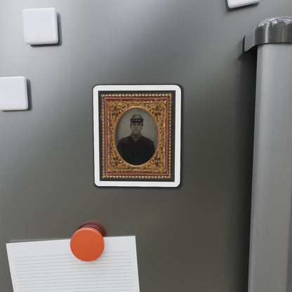 Lorenzo Hawkins Of Company I, 12th Regiment New Hampshire Volunteers (U.S. Civil War) Refrigerator Magnet-The Sticker Space