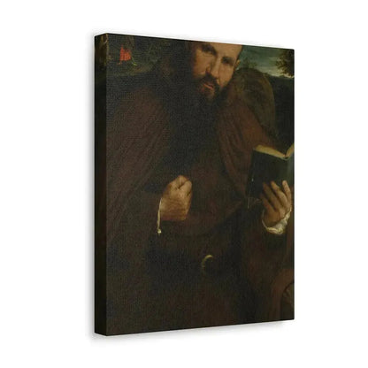 Lorenzo Lotto (c1480-1556) Brother Gregorio Belo of Vicenza 1547 - Canvas Wall Art - The Sticker Space