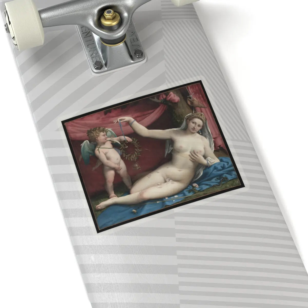 SKU:TSS-STICK-LRNLTT-6X6-1N1XZ Sizes:6" × 6" Types:Transparent